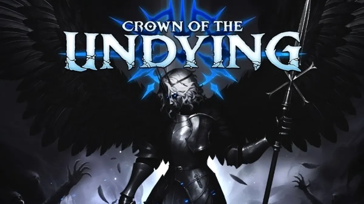Crown of the Undying slot machine interface na may dark fantasy theme